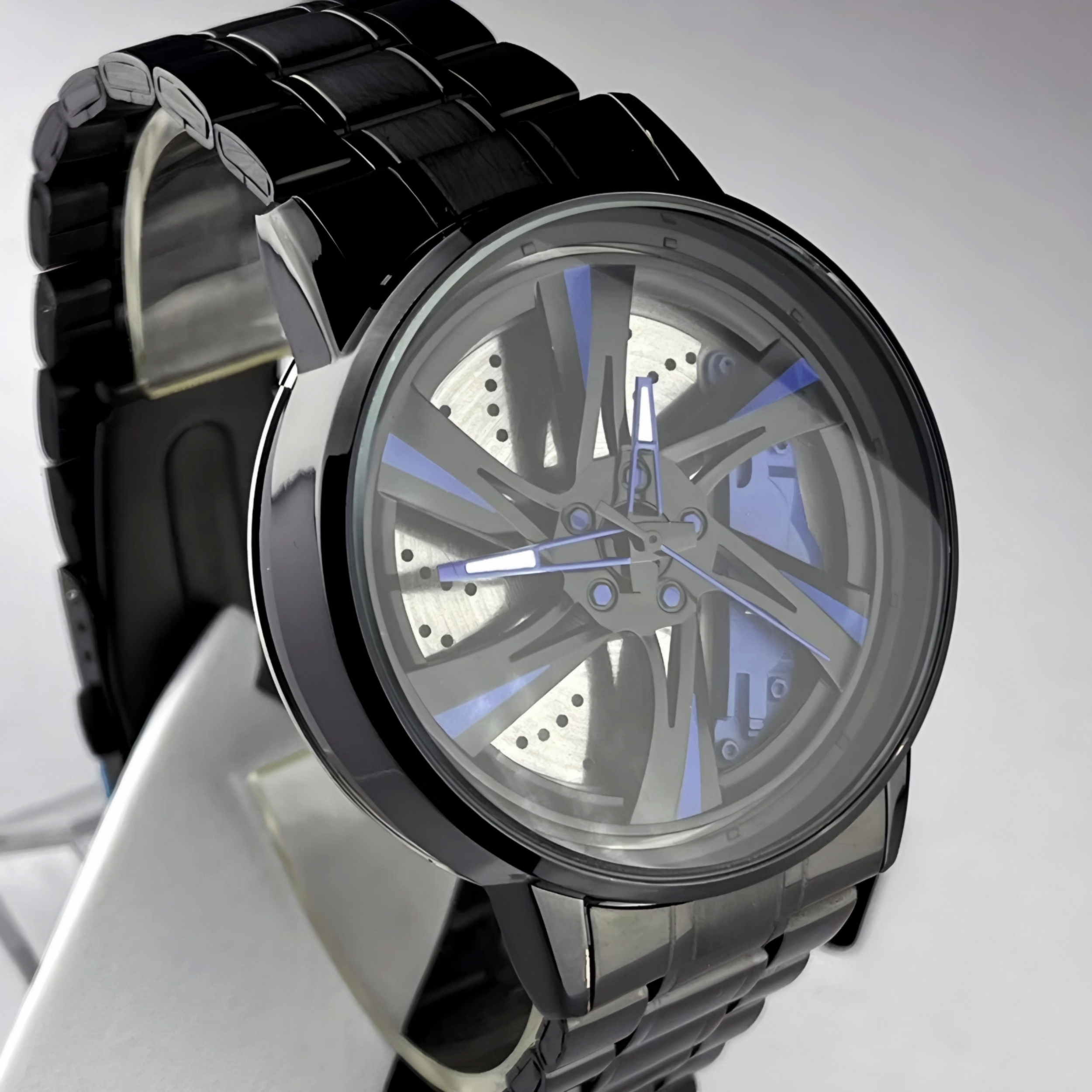 ساعت مچی عقربهای کوارتز مردانه مدل اسپرت رینگ چرخان کد ۱