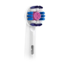 سری یدک مسواک برقی اورال-بی مدل Brush Heads 3D White بسته 2 عددی