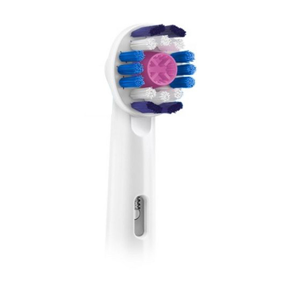 سری یدک مسواک برقی اورال-بی مدل Brush Heads 3D White بسته 2 عددی