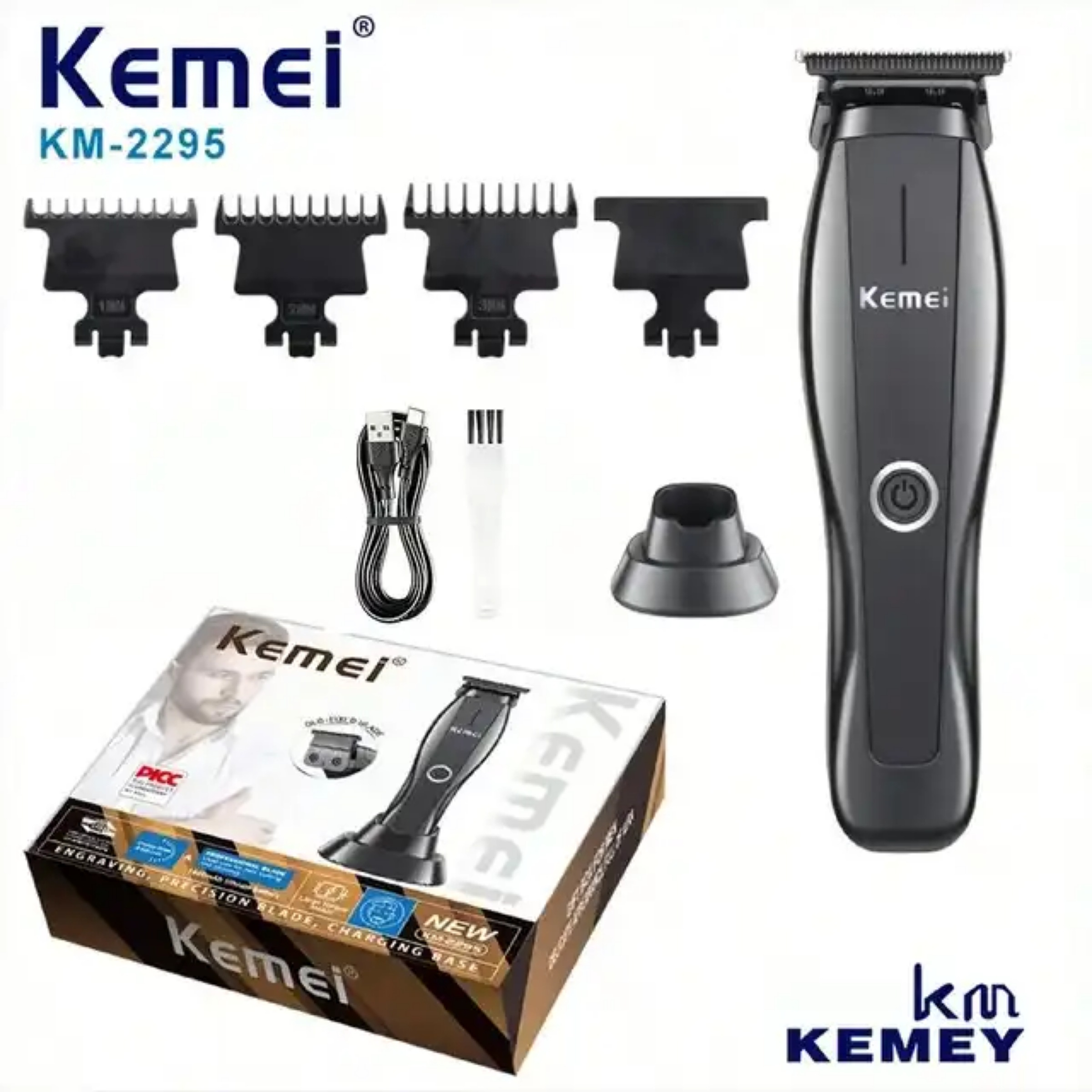 ماشین اصلاح موی سر و صورت کیمی مدل KM-2295