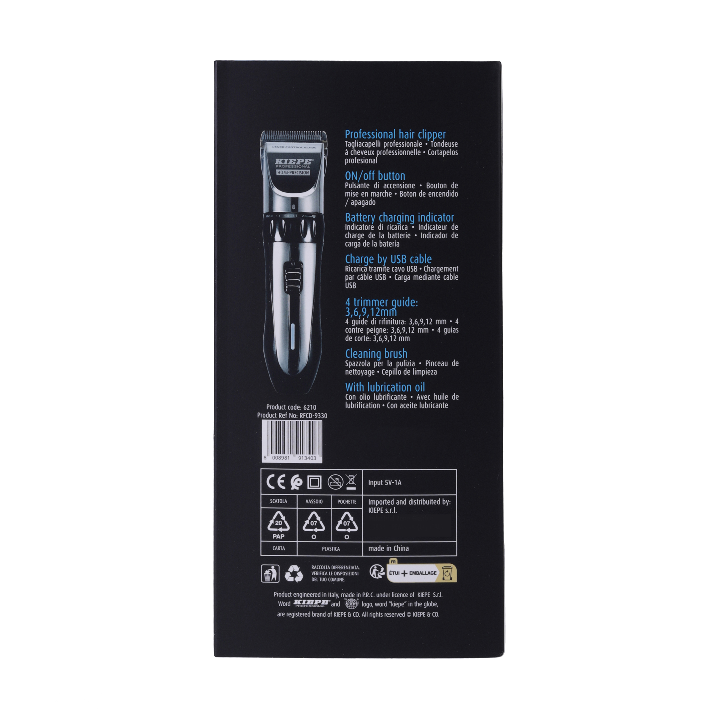 ماشین اصلاح موی سر و صورت شارژی کیپه مدل HOME PRECISION