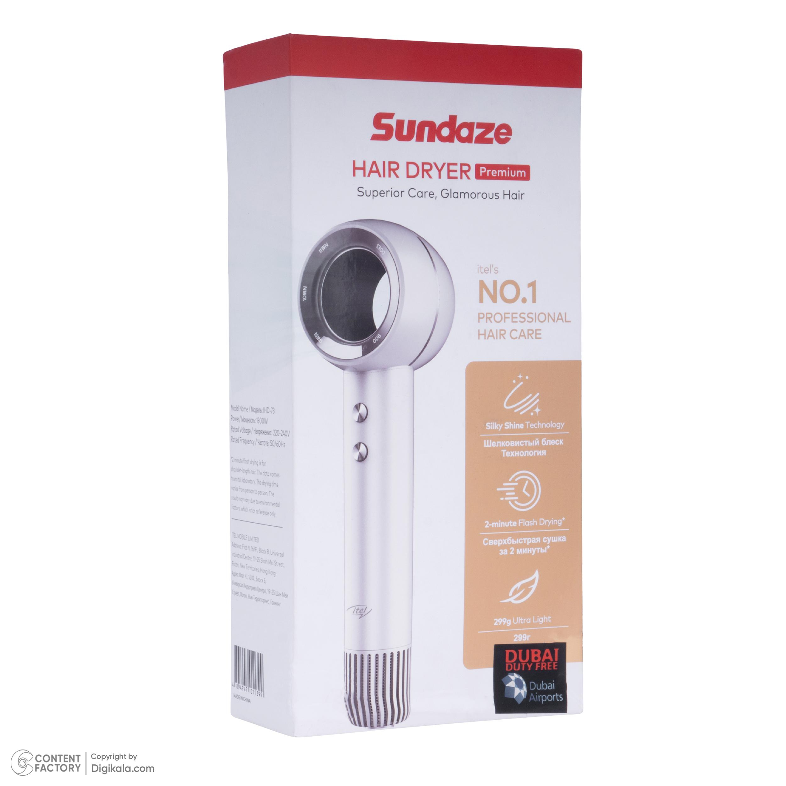 سشوار خانگی آیتل 2200 وات مدل IHD-73