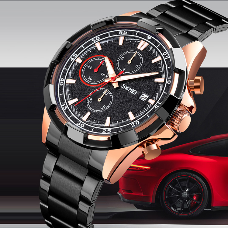 ساعت مچی عقربه‌ای مردانه اسکمی مدل 9192 RGBK