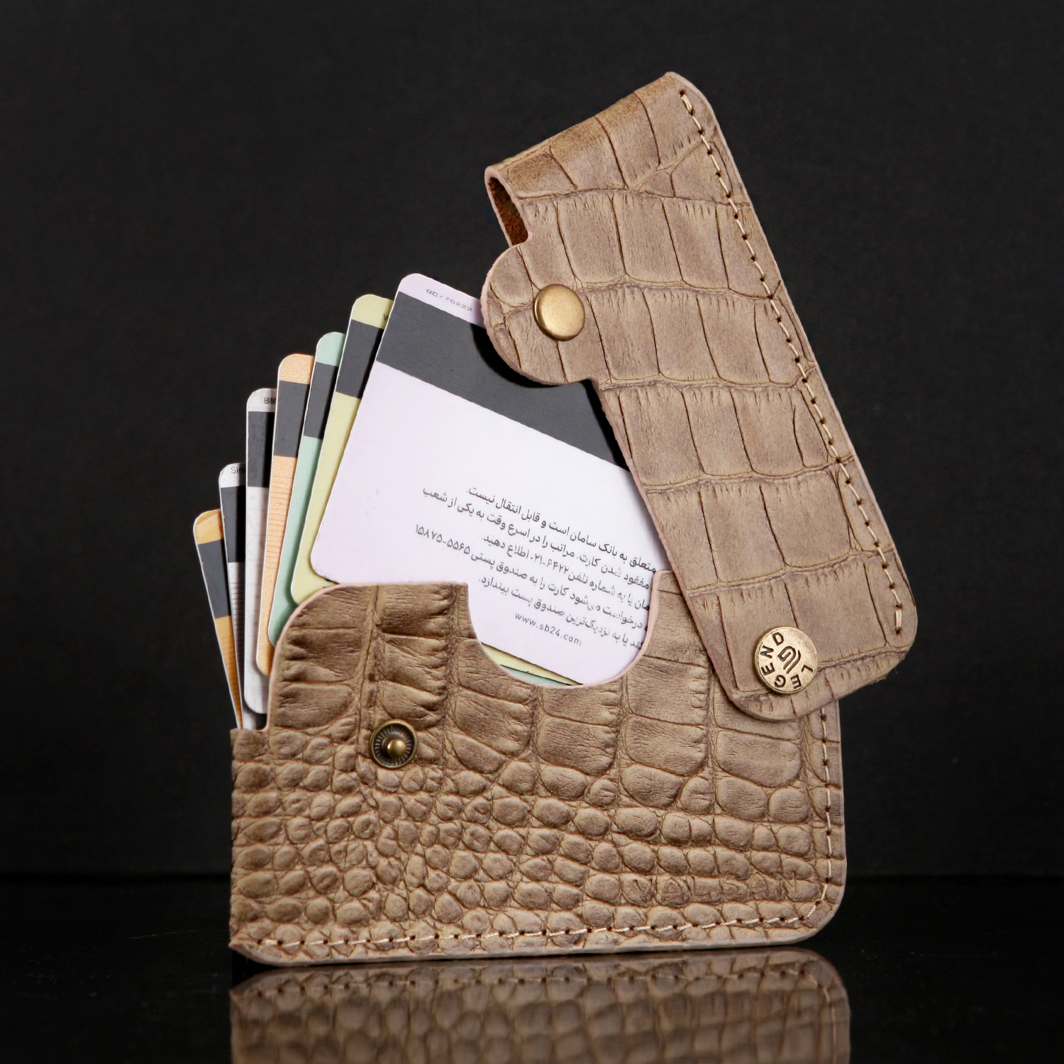 جاکارتی چرم یلسان مدل جیران کد GC-075