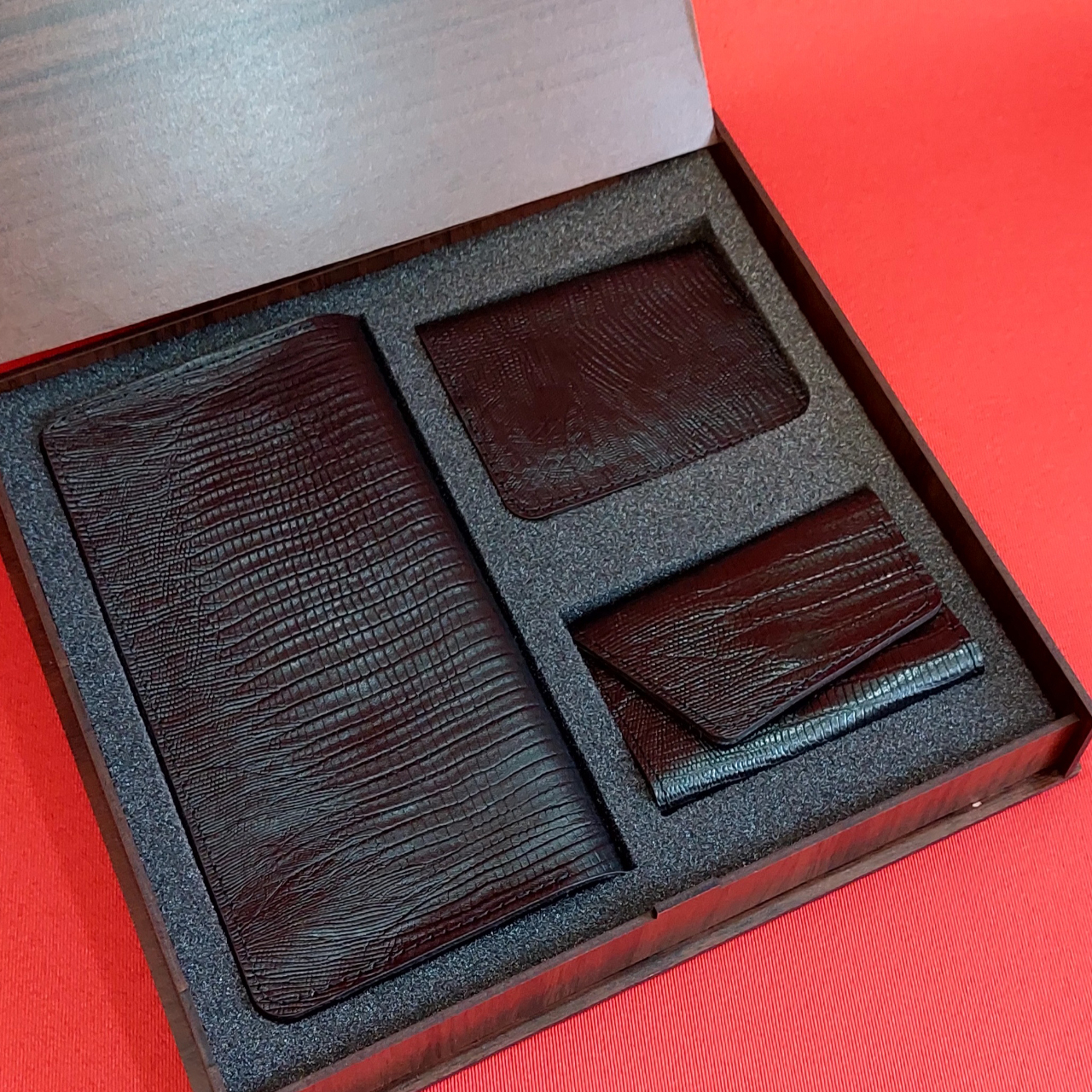 ست هدیه چرم سامه مدل sh09