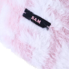 ست کلاه و شال گردن مدل لبه برگرد داخل خز کد 565