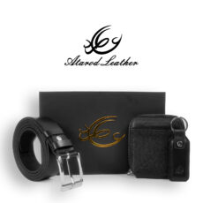 ست هدیه چرم عطارد مدل چرم طبیعی کد A71