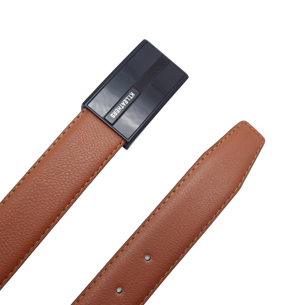 کمربند مردانه کیتی مدل چرم صنعتی پلاکی PRO749IN700.201