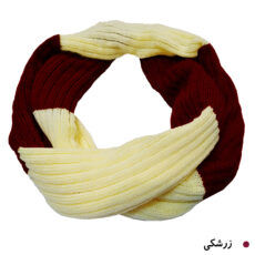 شال گردن بافتنی مدل رینگی کد TK