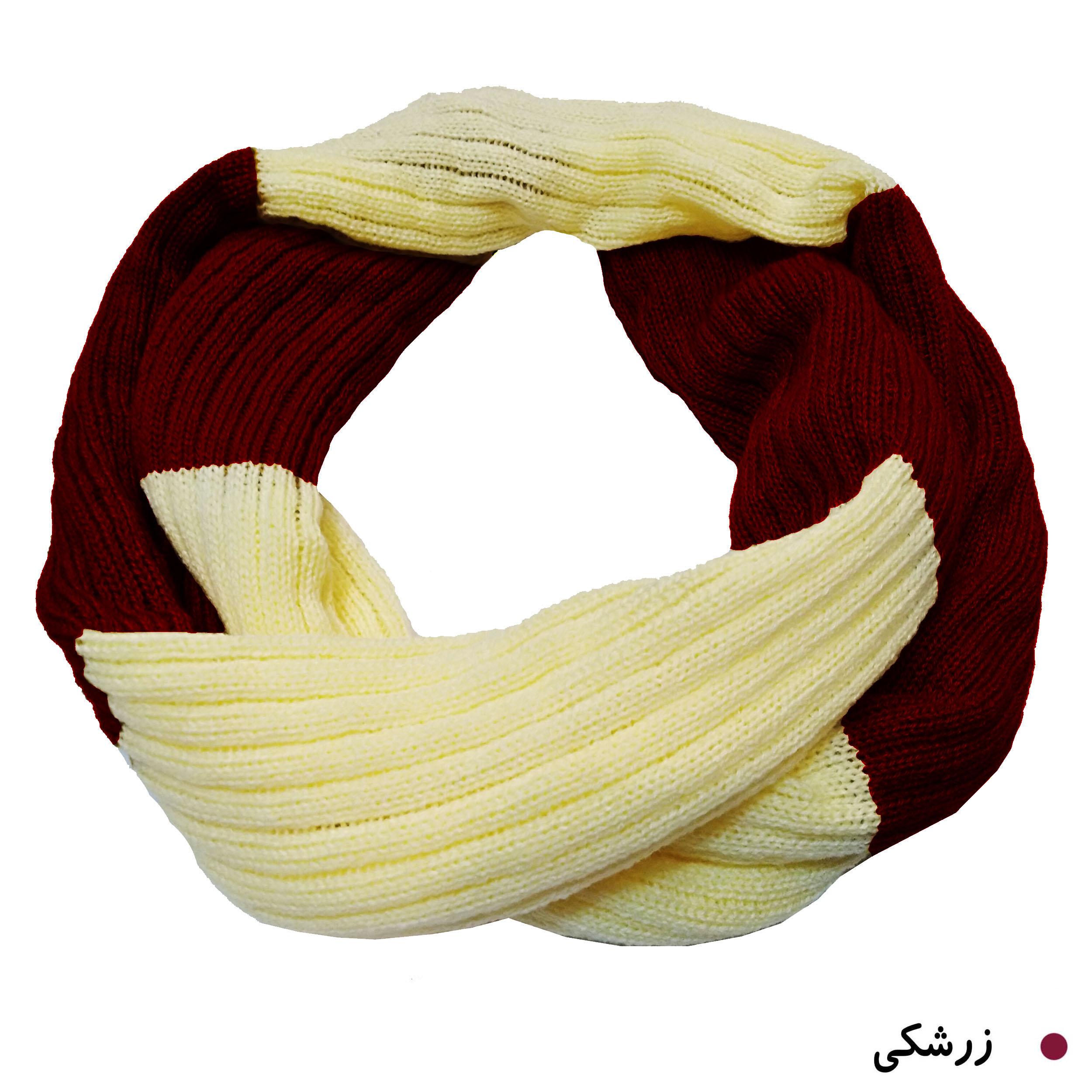 شال گردن بافتنی مدل رینگی کد TK