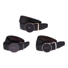 کمربند مردانه مدل ریلی MERI کد 131 بسته 3 عددی