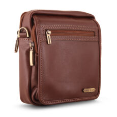 کیف رودوشی مردانه چرم یلسان مدل رهی کد 009-kchk-BS-03