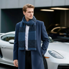 شال گردن مردانه مدل اکریلیک کد KOT 375