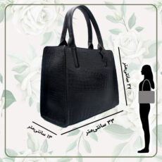 کیف دوشی زنانه مدل چرم طبیعی کد 129C