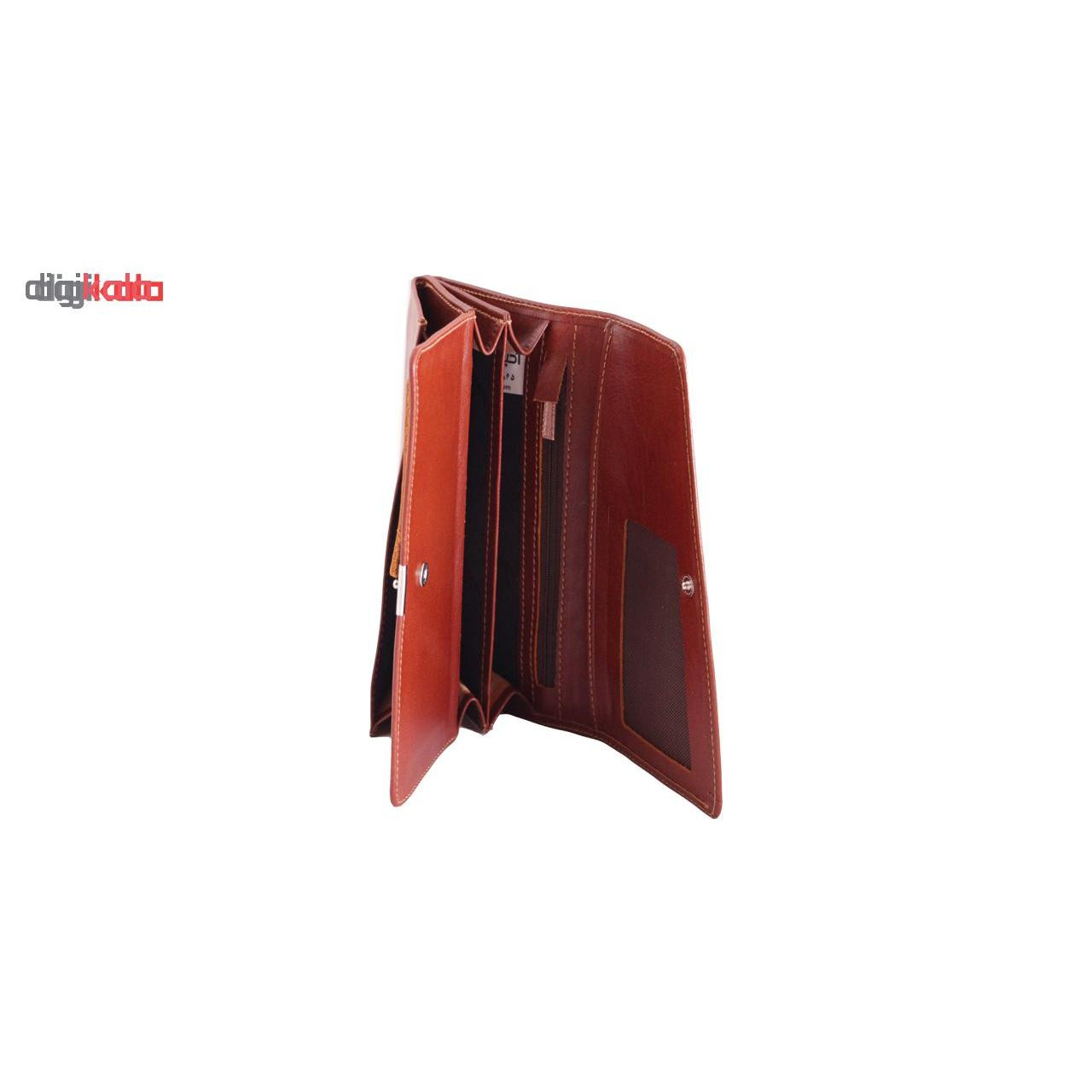 کیف پول چرم بارز مدل DM21