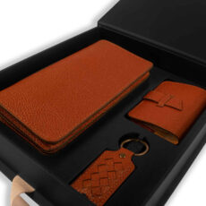 ست هدیه چرم عطارد مدل چرم طبیعی کد A37