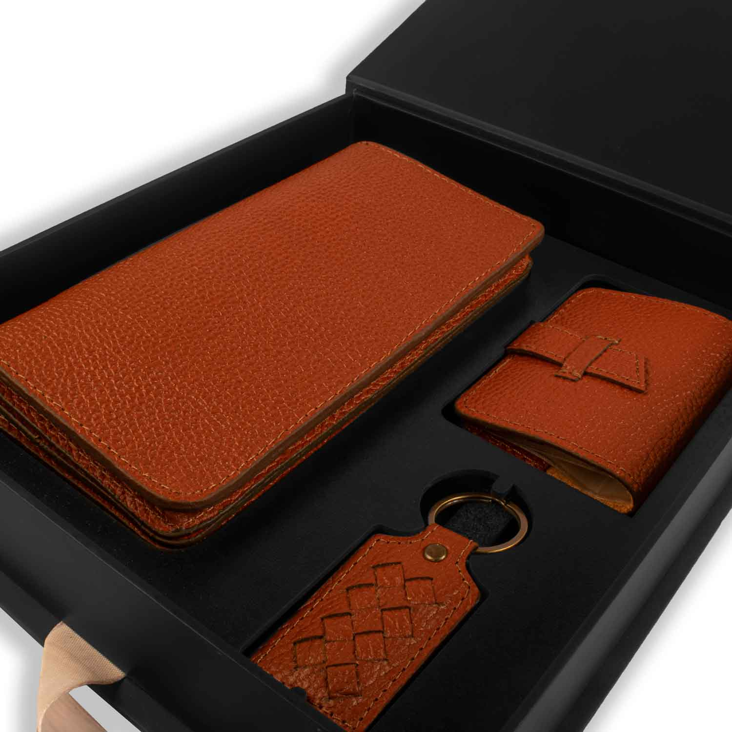 ست هدیه چرم عطارد مدل چرم طبیعی کد A37