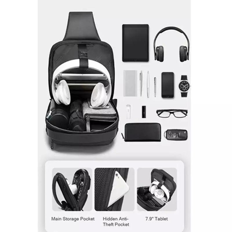 کیف کراس بادی مردانه بنج مدل 7258