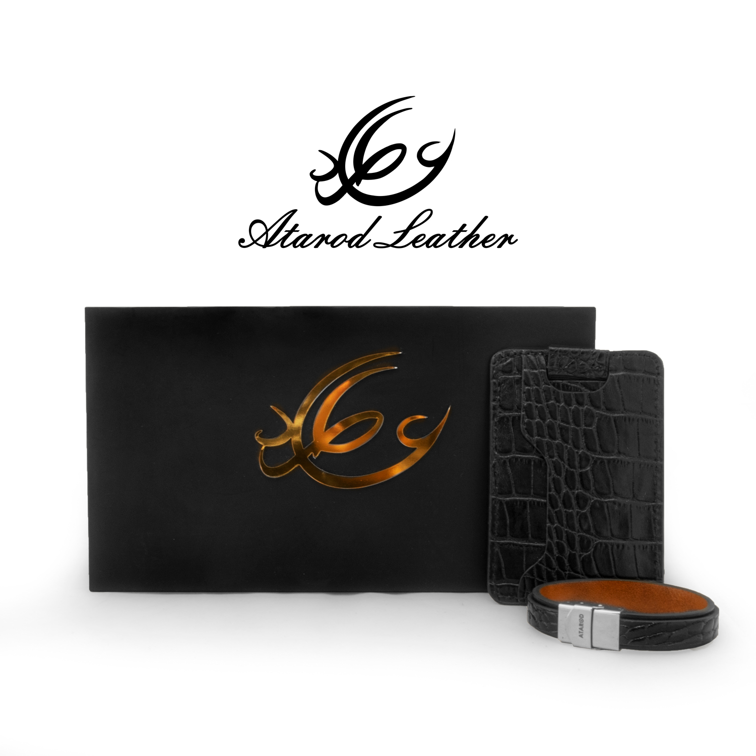 ست هدیه چرم عطارد مدل چرم طبیعی کد A110