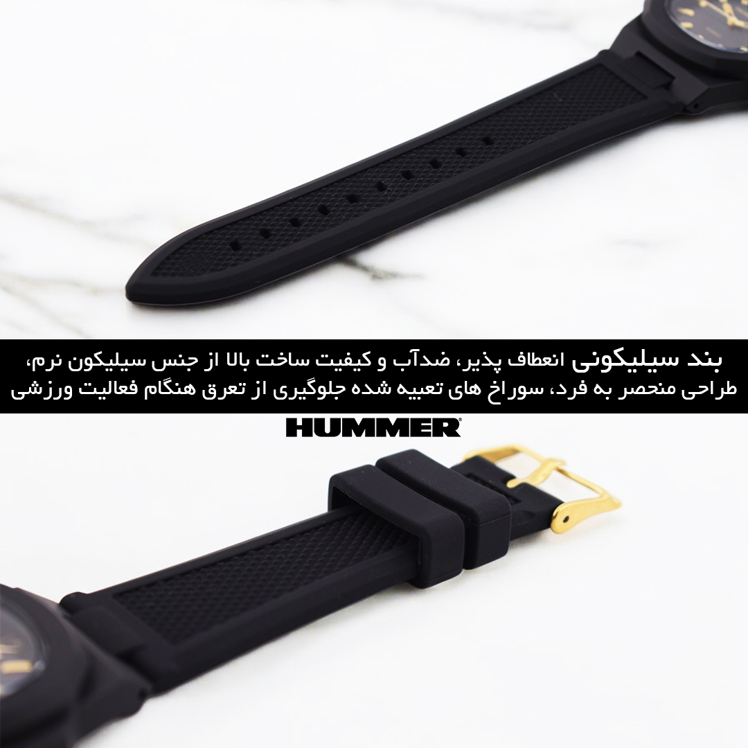 ساعت مچی عقربه‌ای کوارتز مردانه هامر مدل HM1102-C4