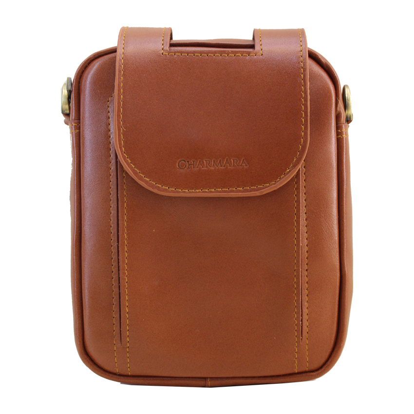 کیف رودوشی مردانه چرم آرا مدل d034 s