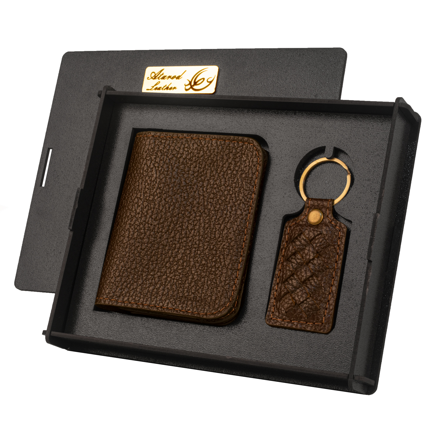 ست هدیه چرم عطارد مدل مدل چرم طبیعی کد A57