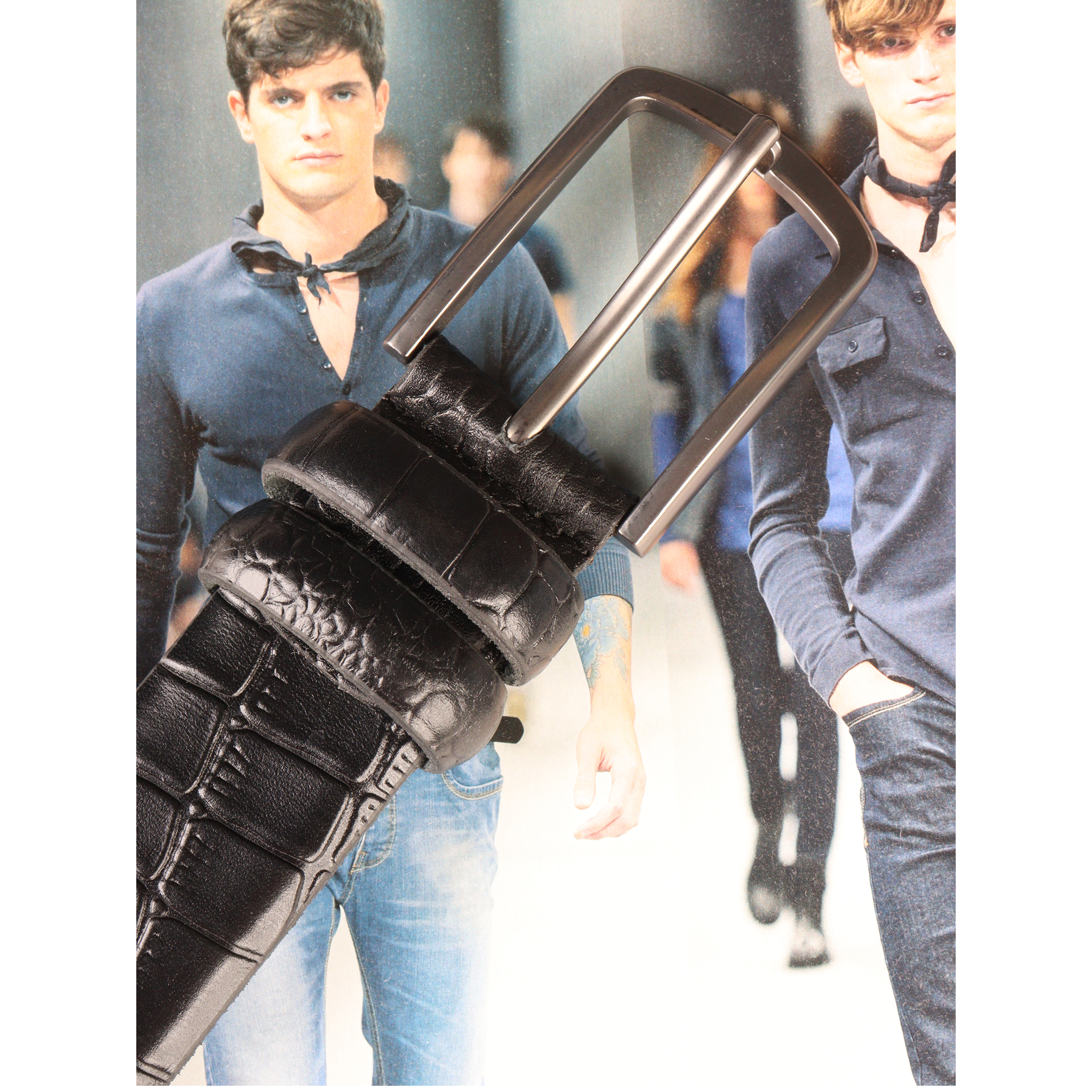 کمربند مردانه بیورا مدل چرم طبیعی کد K065