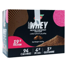 پروتئین وی با طعم شکلات کاله پرو – 25 گرم بسته 12 عددی