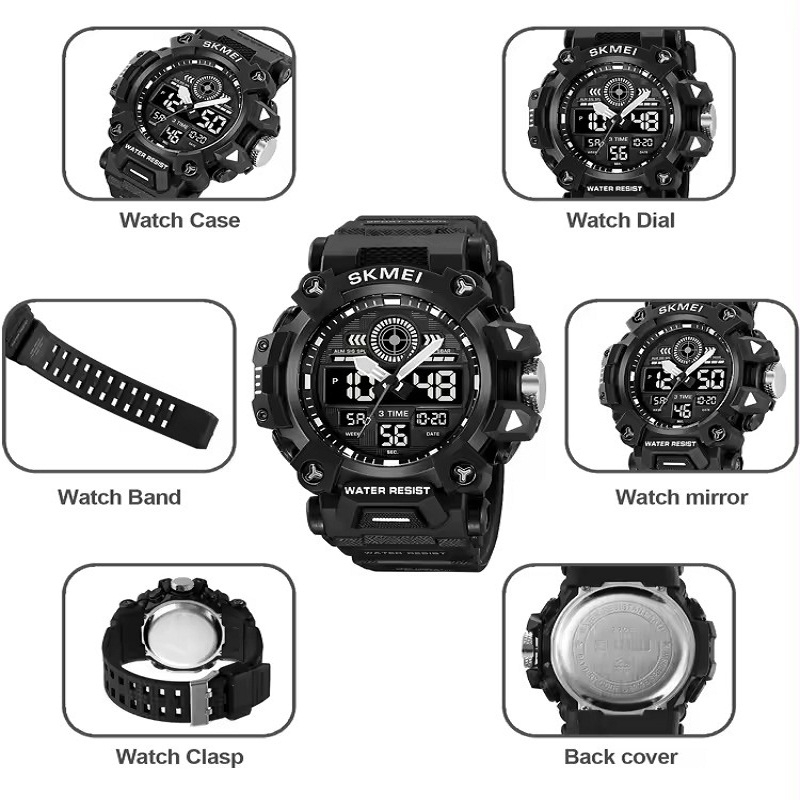 ساعت مچی دیجیتال اسکمی مدل 2226BK