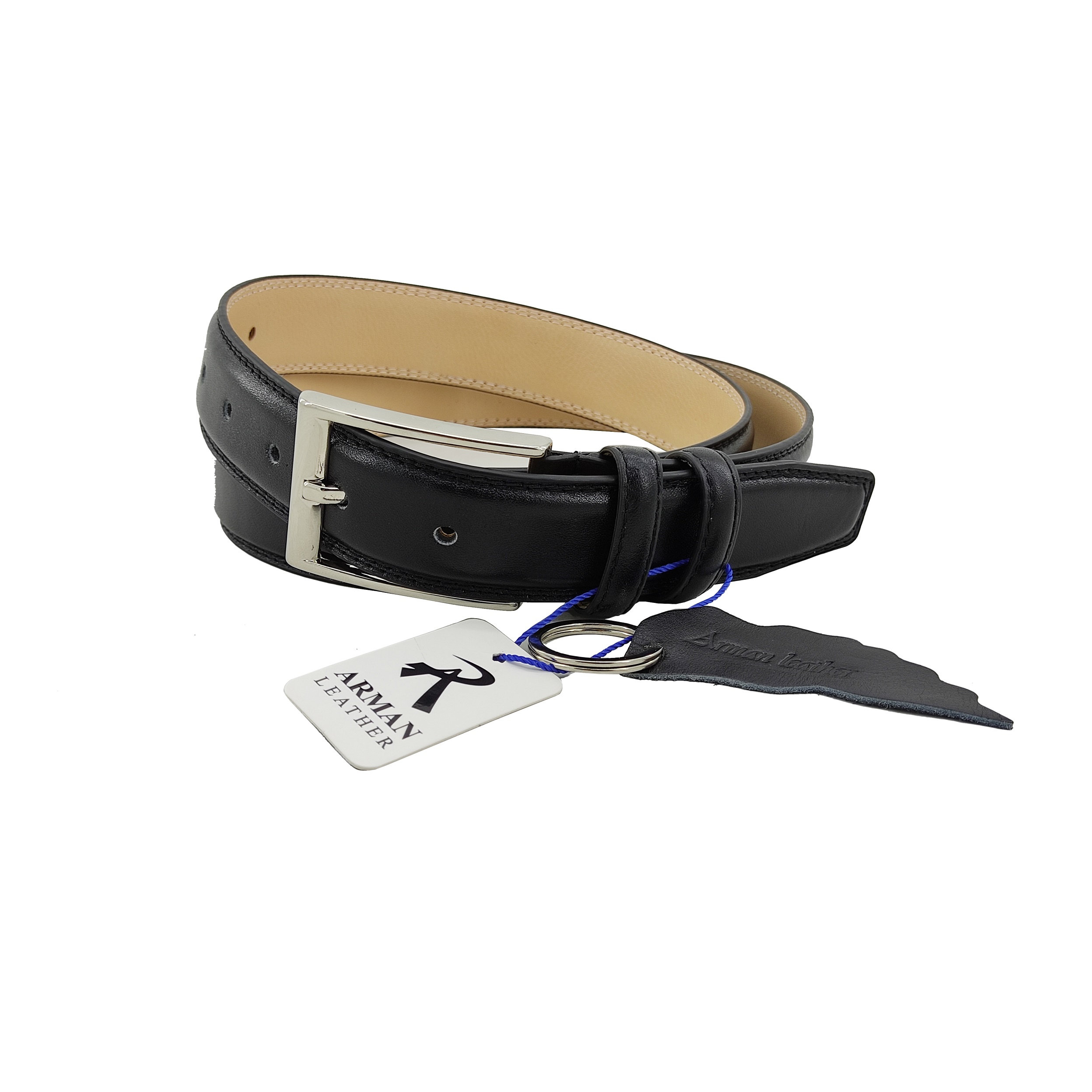 کمربند مردانه چرم آرمان مدل 207