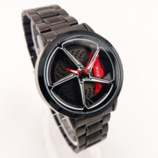 ساعت مچی عقربه‌ای مردانه کوارتز مدل  رینگی متحرک کد WH24