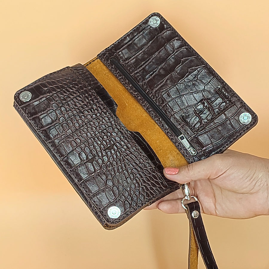 کیف پول خانه چرم آنا مدل 31096A