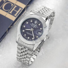 ساعت مچی عقربهای مردانه مدل دیت جاست بند فلزی کد 1