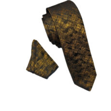 ست کراوات و دستمال جیب مردانه مدل 709LX