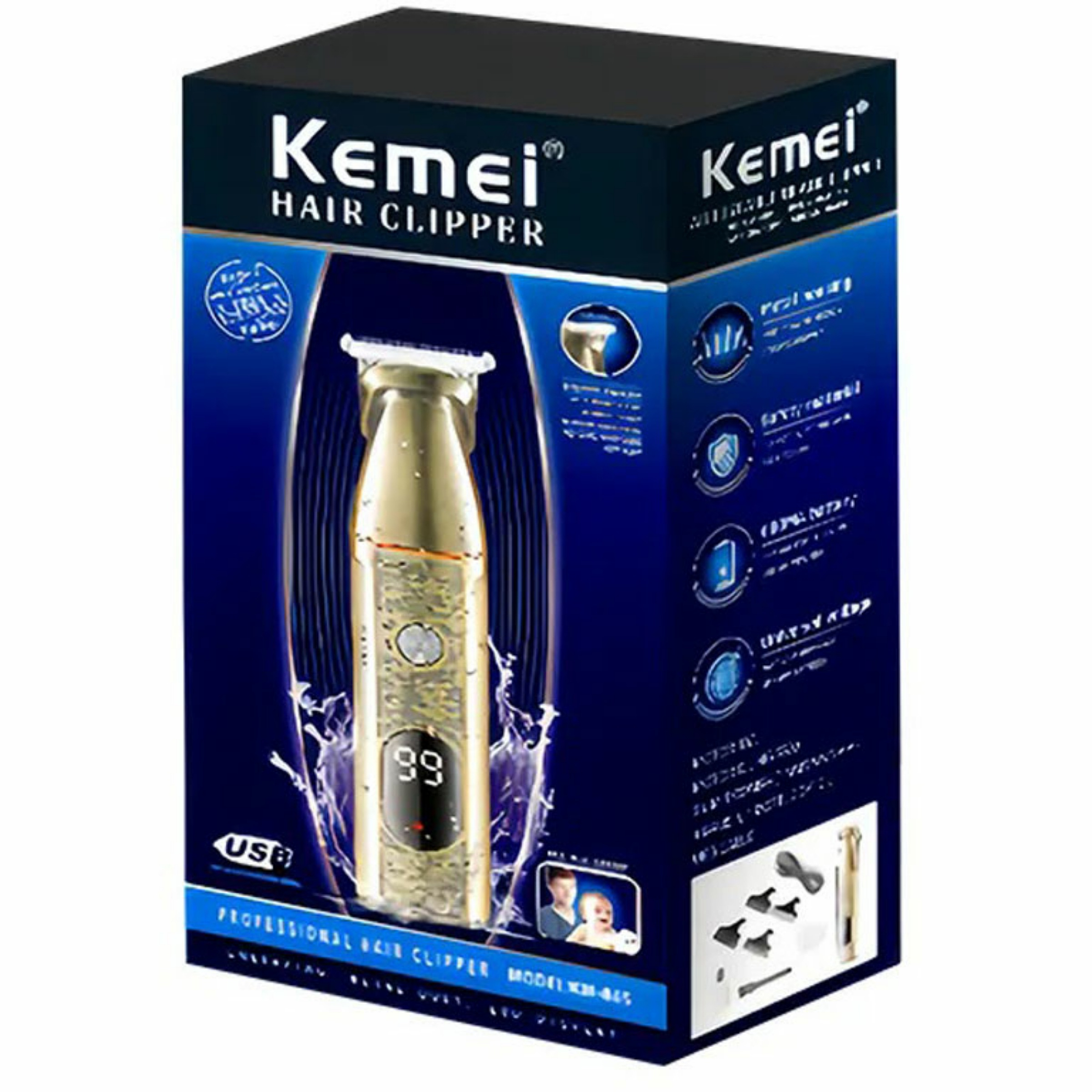 ماشین اصلاح موی سر و صورت کیمی مدل KM-865