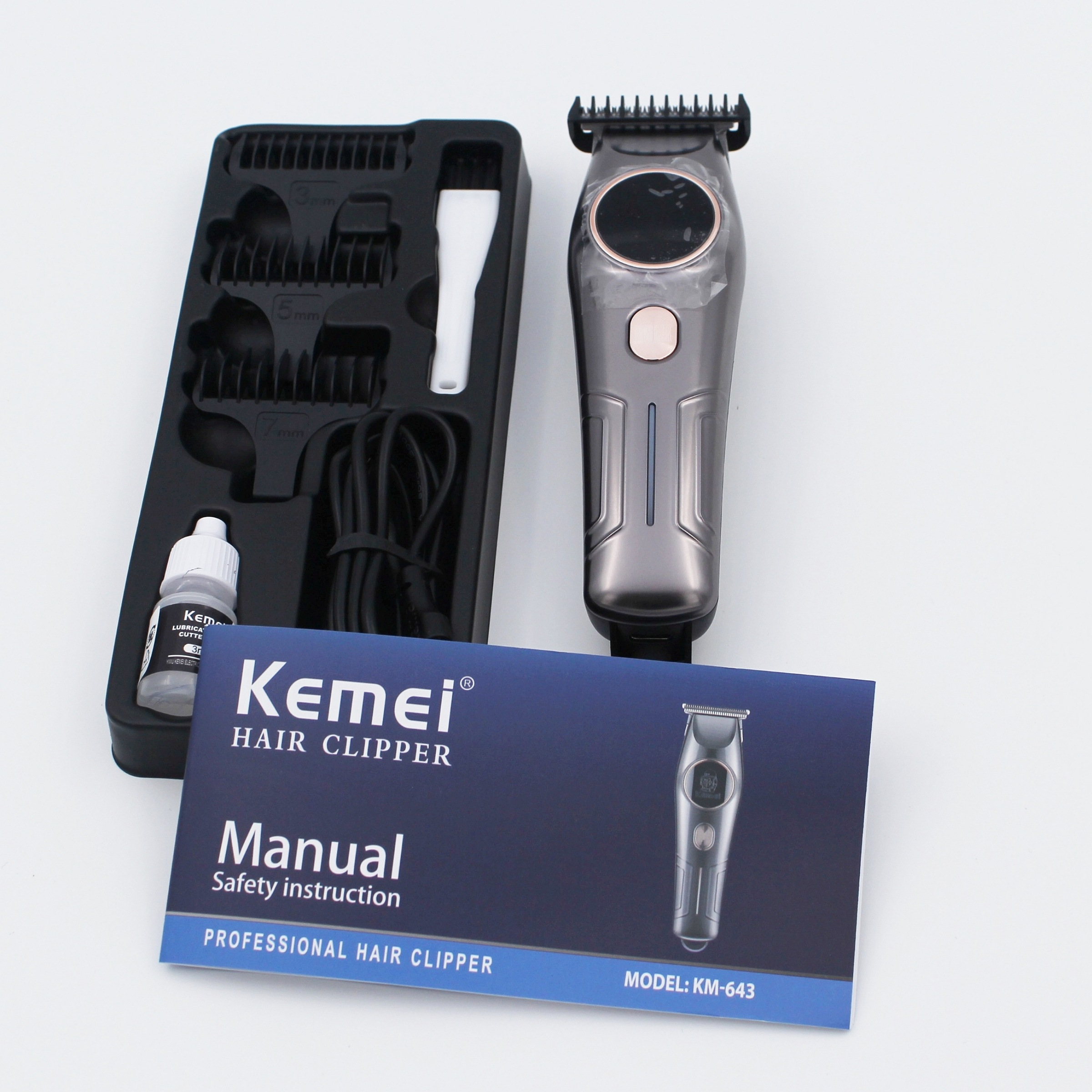 ماشین اصلاح موی سر و صورت کیمی مدل KM-643