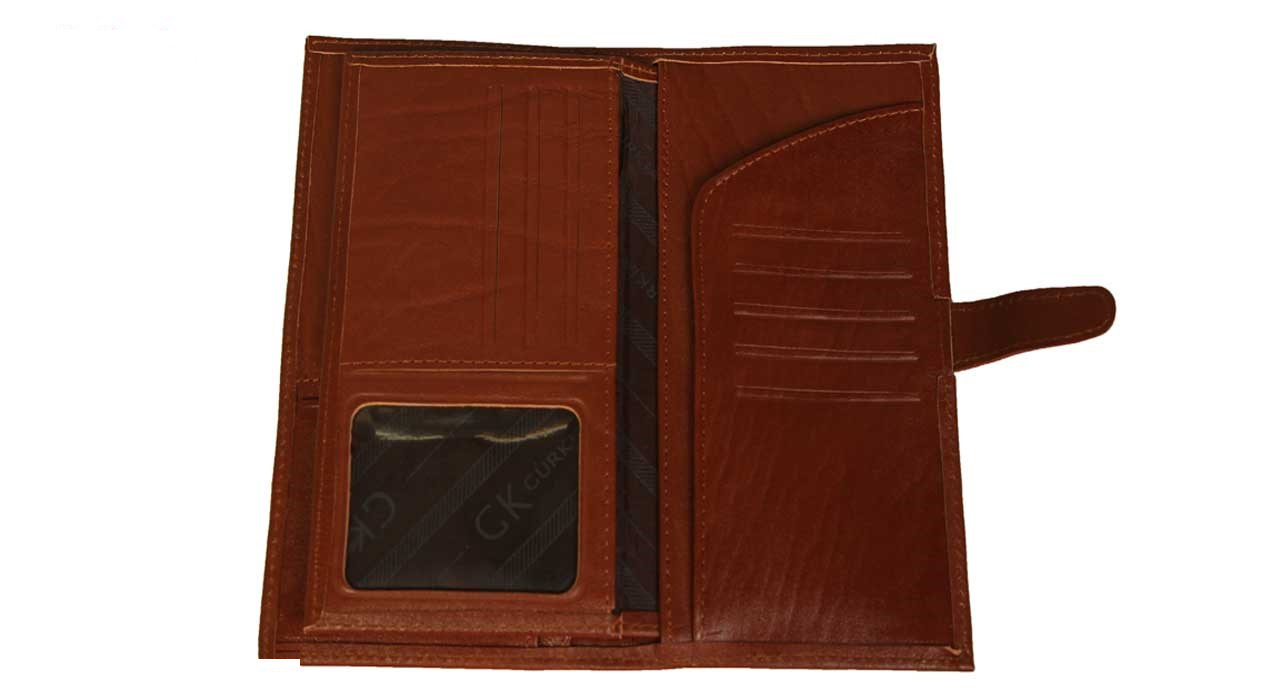 کیف پول چرم طبیعی زانکو چرم مدل مدیرانM2