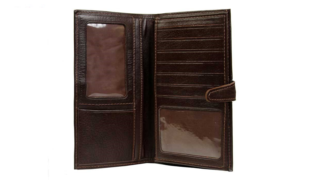 کیف پول چرم طبیعی زانکو چرم مدل مدیرانM2