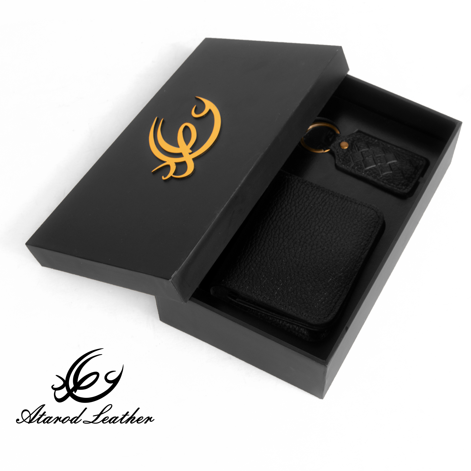 ست هدیه چرم عطارد مدل چرم طبیعی کد A58