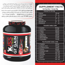 پودر گینر با طعم شکلات نارگیل آی اس اس - 2000 گرم
