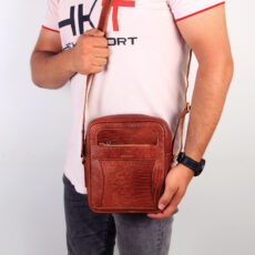 کیف رودوشی چرم بارز مدل DG67.Lizard