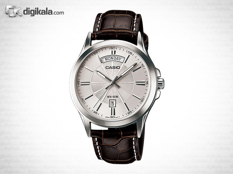 ساعت مچی عقربه‌ای کوارتز مردانه کاسیو مدل MTP-1381L-7AVDF