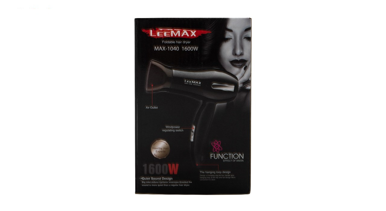 سشوار مسافرتی لیمکس مدل MAX-1040