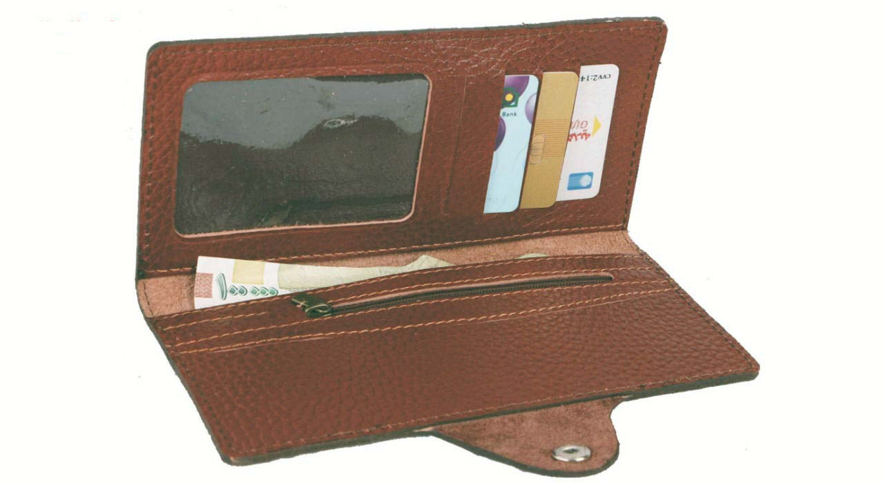 ست هدیه چرم ما مدل دکمه دار