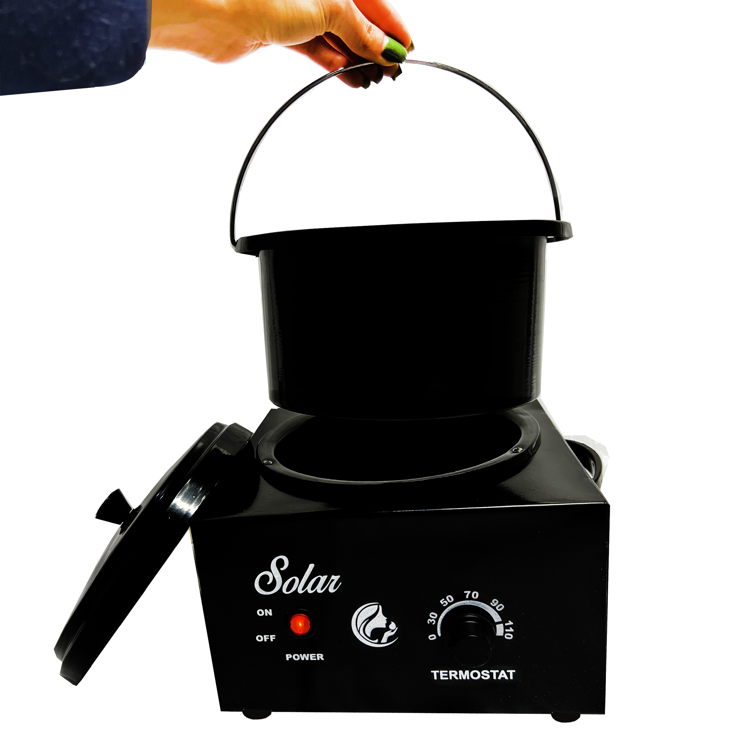 دستگاه موم گرم کن و ذوب وکس سولار کد 303 مدل خانواده