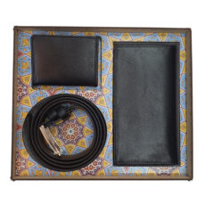 ست هدیه مردانه مدل چرم طبیعی کد s33