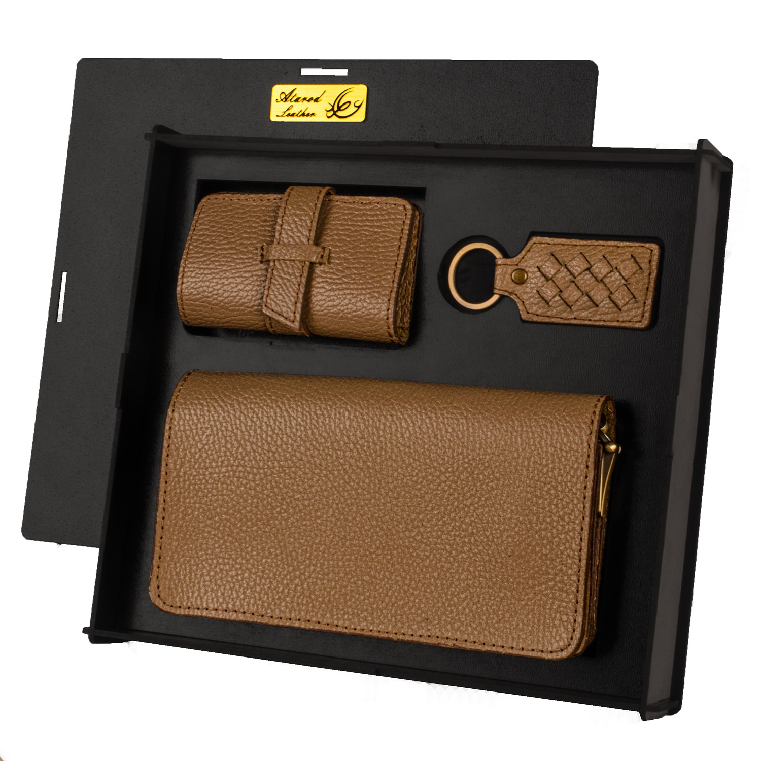 ست هدیه چرم عطارد مدل A11