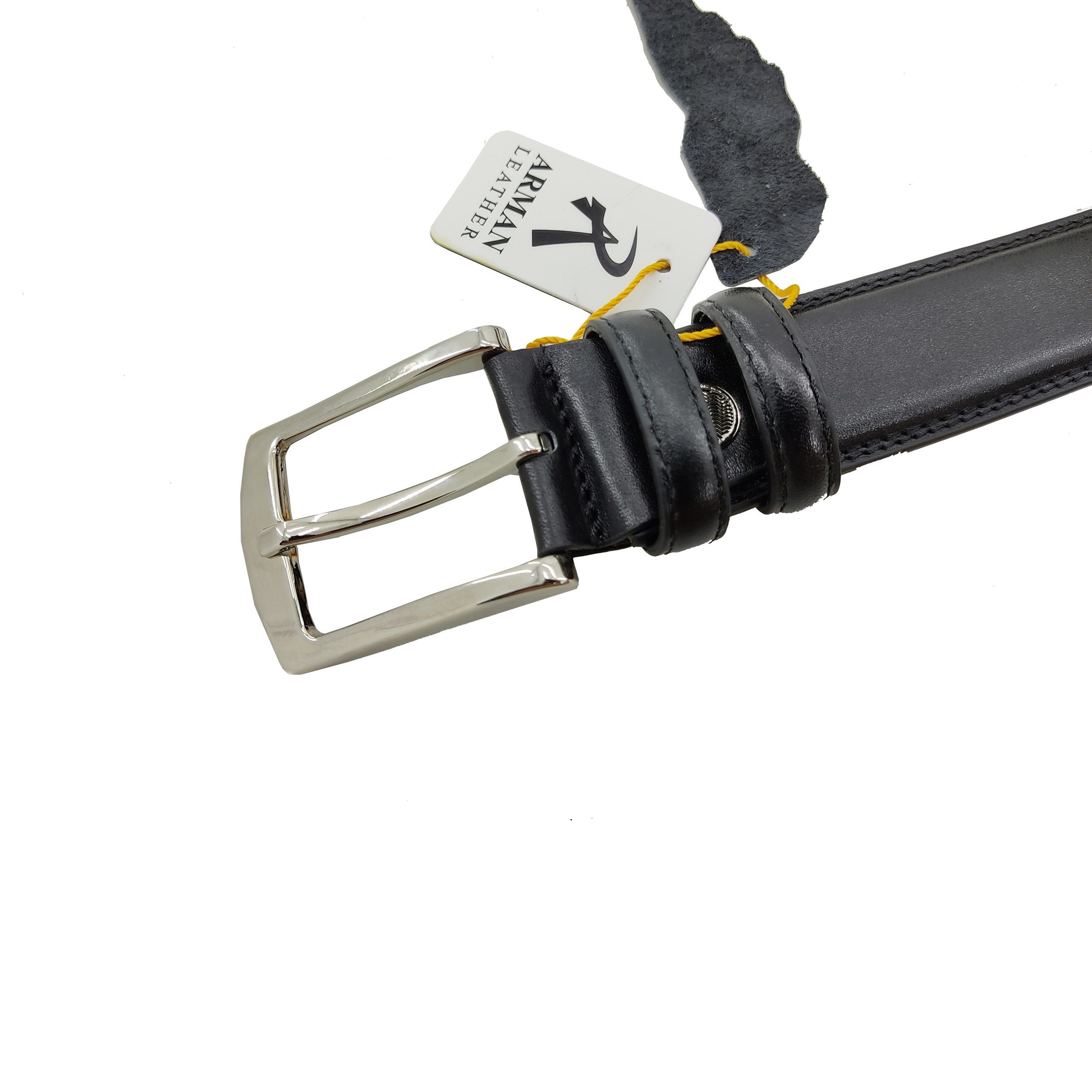 کمربند مردانه چرم آرمان مدل 207