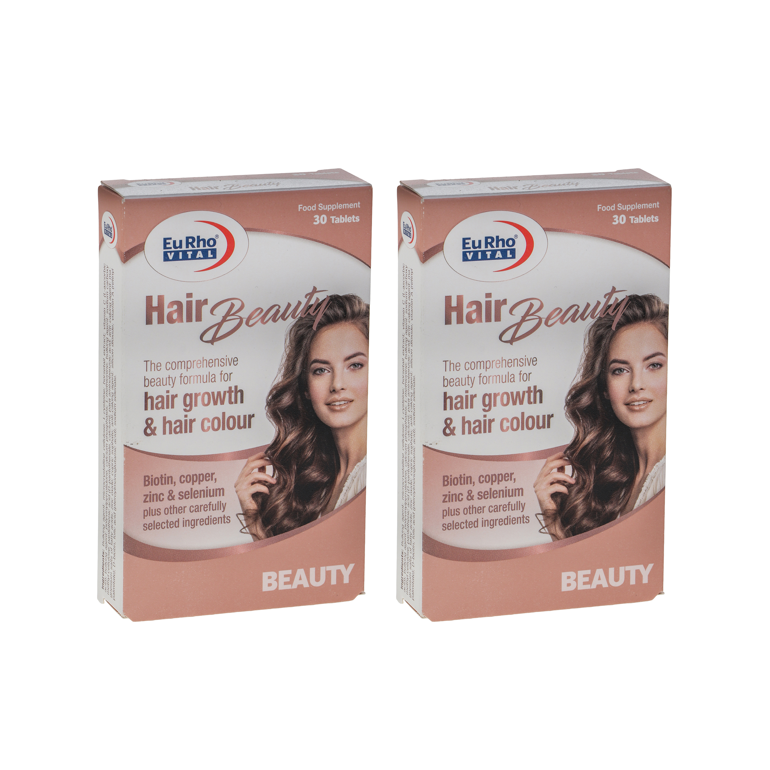 قرص هیر بیوتی یوروویتال دو بسته 30 عددی