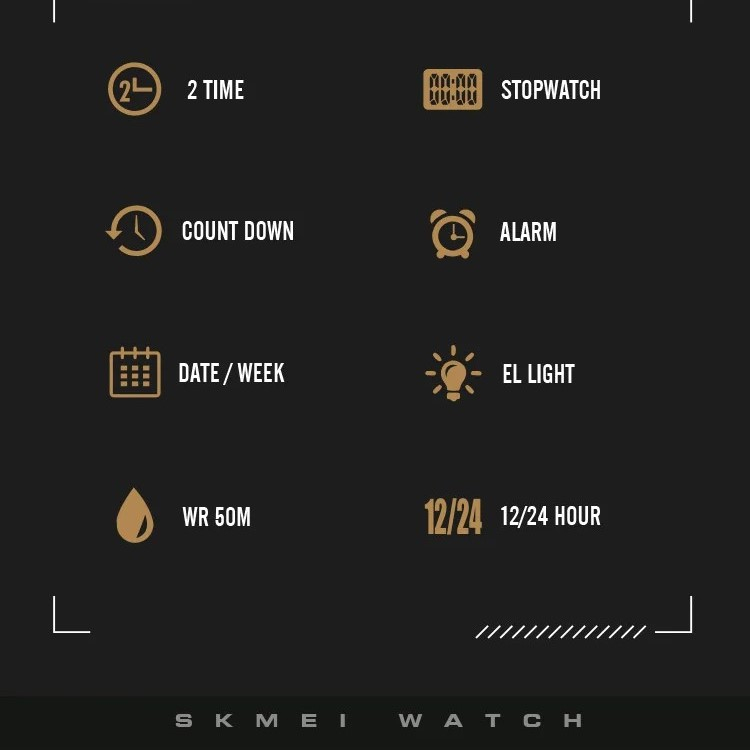 ساعت مچی دیجیتال اسکمی مدل 1988BUR